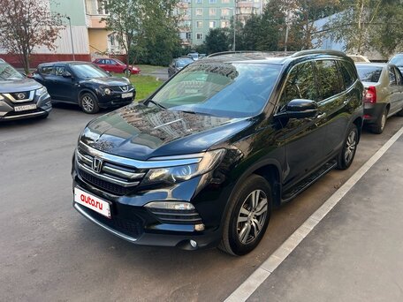 2017 Honda Pilot III, чёрный, 3100000 рублей, вид 1