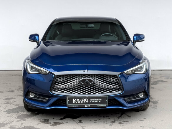 2021 Infiniti Q60 II, синий - вид 1