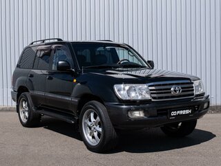 2007 Toyota Land Cruiser 100 Series Рестайлинг 2, чёрный, 2899000 рублей, вид 1