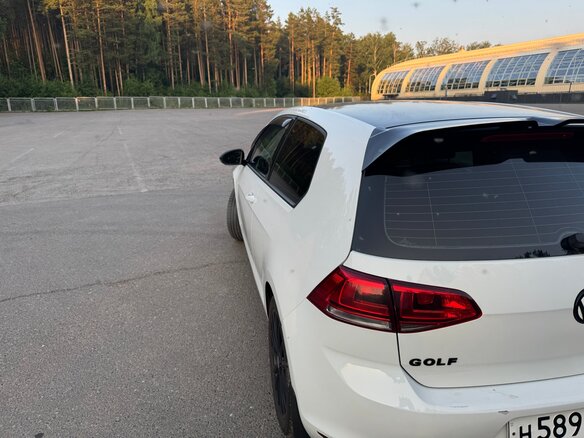 2013 Volkswagen Golf VII, белый, 1185000 рублей - вид 3