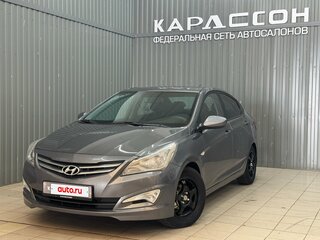 2015 Hyundai Solaris I Рестайлинг, серый, 960000 рублей, вид 1