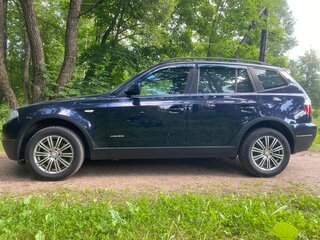2009 BMW X3 25i I (E83) Рестайлинг, синий, 999999 рублей, вид 2