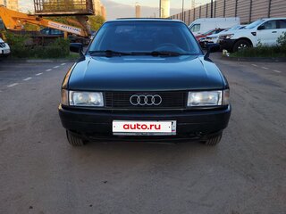 1988 Audi 80 IV (B3), зелёный, 350000 рублей, вид 1
