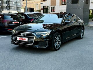 2021 Audi A6 45 TFSI V (C8), чёрный, 4090000 рублей, вид 1
