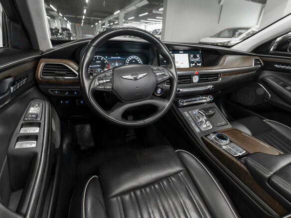2019 Genesis G90 I Рестайлинг, чёрный, 2690000 рублей - вид 6