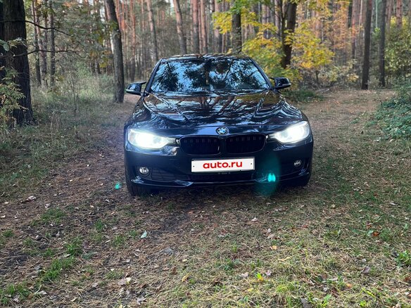 2014 BMW 3 серии 316i VI (F3x), чёрный - вид 6