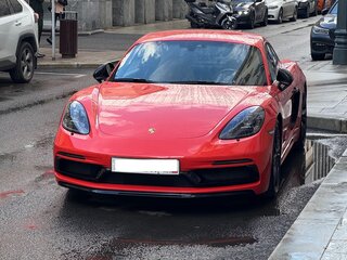 2019 Porsche Cayman GTS III 718 (982), оранжевый, 8450000 рублей, вид 4