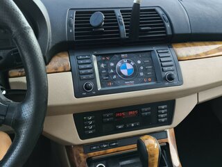2001 BMW X5 3.0i I (E53), белый, 850000 рублей, вид 4