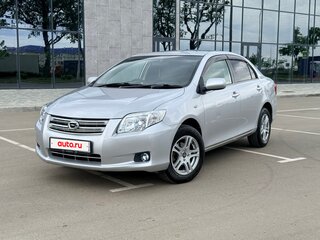2009 Toyota Corolla Axio X (E140, E150) Рестайлинг, серебристый, 640000 рублей, вид 1