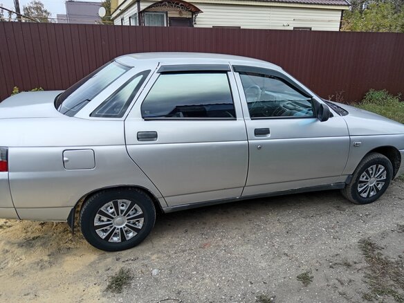 2005 Lada (ВАЗ) 2110, серебристый, 200000 рублей - вид 6