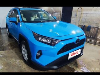2019 Toyota RAV4 V (XA50), синий, 2800000 рублей, вид 1