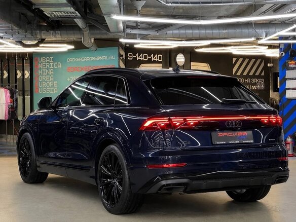 2025 Audi Q8 50 TDI I (4M) Рестайлинг, синий, 13990000 рублей - вид 5