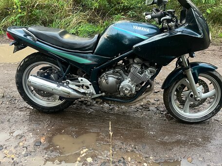 1995 Yamaha XJ600, фиолетовый, 270000 рублей, вид 2