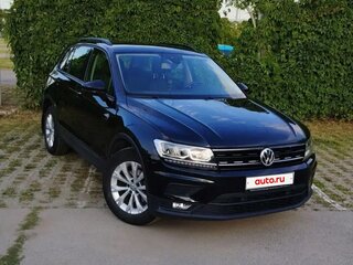 2020 Volkswagen Tiguan II, чёрный, 3100000 рублей, вид 2