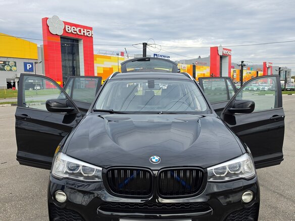 2013 BMW X3 20d xDrive II (F25), чёрный