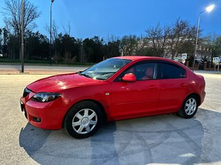 2007 Mazda 3 I (BK) Рестайлинг, красный, 550000 рублей, вид 4