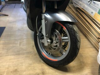 2007 Aprilia SportCity 250, серебристый, 120000 рублей, вид 5