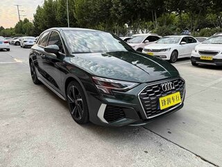 2022 Audi A3 Sportback 35 TFSI IV (8Y), зелёный, 1420000 рублей, вид 2