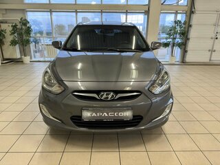 2012 Hyundai Solaris I, серый, 799000 рублей, вид 3