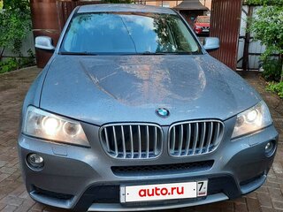 2013 BMW X3 28i xDrive II (F25), серый, 1690000 рублей, вид 1