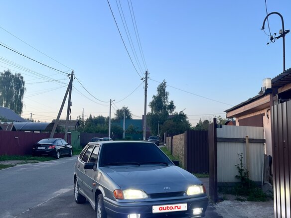 2009 Lada (ВАЗ) 2114, серый - вид 3