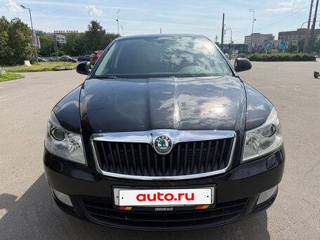 2012 Skoda Octavia II (A5) Рестайлинг, чёрный, 1100000 рублей, вид 2