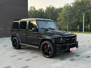 2013 Mercedes-Benz G-Класс AMG 63 AMG I (W463) Рестайлинг 2, чёрный, 5300000 рублей, вид 2