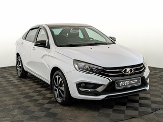 2024 Lada (ВАЗ) Vesta I Рестайлинг (NG), белый, 1425000 рублей, вид 3