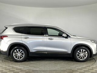 2020 Hyundai Santa Fe IV, серебристый, 2900000 рублей, вид 4