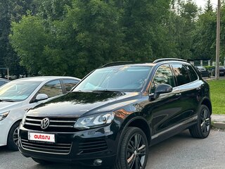 2011 Volkswagen Touareg II, чёрный, 1800000 рублей, вид 1