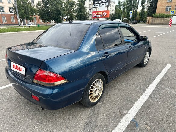 2006 Mitsubishi Lancer IX Рестайлинг, синий, 240000 рублей - вид 8