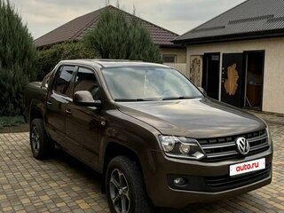 2013 Volkswagen Amarok I, коричневый, 1600000 рублей, вид 2