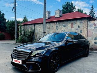 2020 Mercedes-Benz S-Класс 450 Long VI (W222, C217) Рестайлинг, чёрный, 4789000 рублей, вид 3