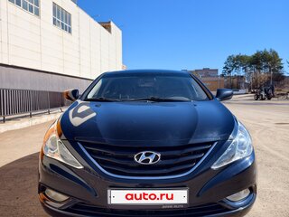 2010 Hyundai Sonata VI (YF), синий, 850000 рублей, вид 2