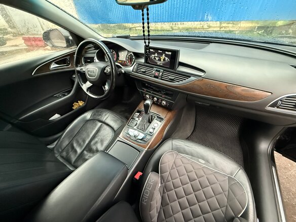2015 Audi A6 IV (C7) Рестайлинг, чёрный, 1299999 рублей - вид 30