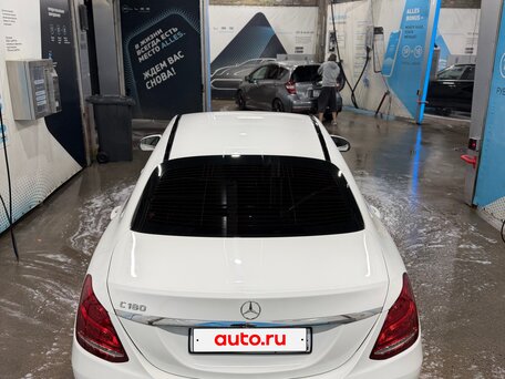 2017 Mercedes-Benz C-Класс 180 9G-TRONIC IV (W205), белый, 1890000 рублей, вид 3