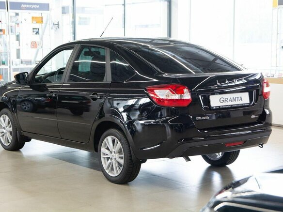 2026 Lada (ВАЗ) Granta I Рестайлинг, чёрный - вид 5