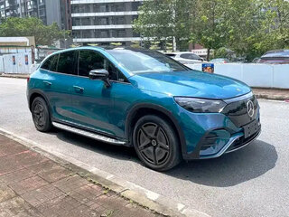 2025 Mercedes-Benz EQE SUV 500, синий, 7700099 рублей, вид 3