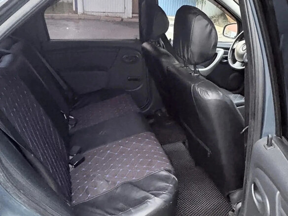 2012 Renault Logan I Рестайлинг, синий, 275000 рублей - вид 10