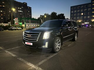 2015 Cadillac Escalade ESV IV, чёрный, 5300000 рублей, вид 1
