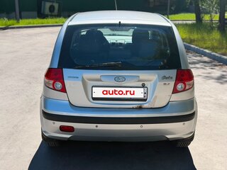2004 Hyundai Getz I, серебристый, 205000 рублей, вид 4
