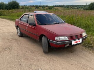 1989 Peugeot 405, красный, 155000 рублей, вид 2
