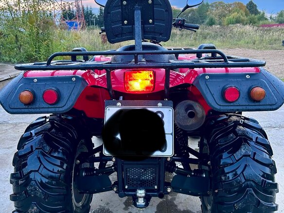2013 Stels ATV-500, красный - вид 4