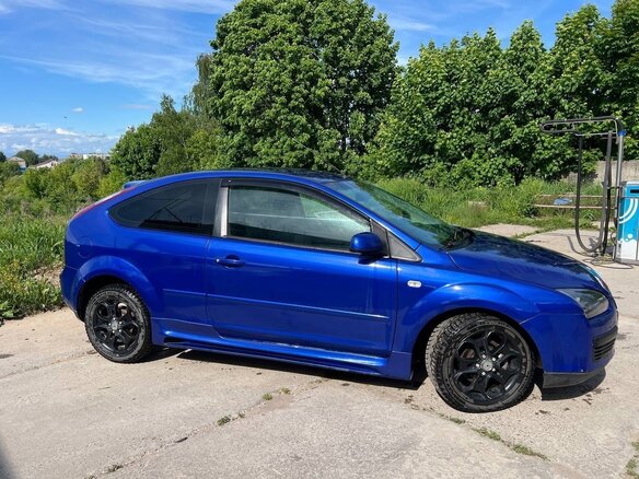 2007 Ford Focus II, синий - вид 2
