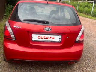 2010 Kia Rio II Рестайлинг, красный, 440000 рублей, вид 4