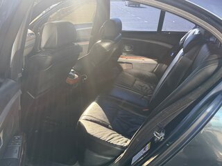 2002 BMW 7 серии 735i IV (E65/E66), синий, 400000 рублей, вид 4