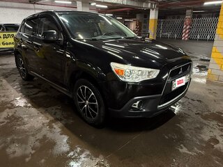 2012 Mitsubishi ASX I Рестайлинг, чёрный, 1000000 рублей, вид 2
