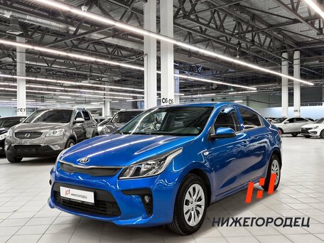 2018 Kia Rio IV, синий, 1319000 рублей, вид 1