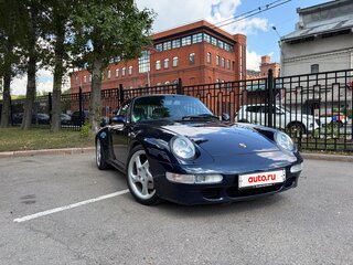 1997 Porsche 911 Carrera 4S IV (993), синий, 25000000 рублей, вид 2