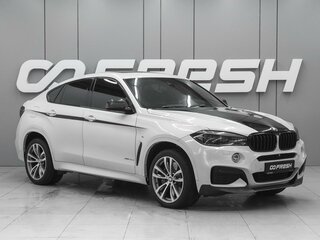 2017 BMW X6 40d II (F16), белый, 3649000 рублей, вид 1